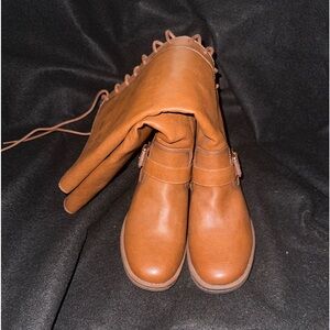 Caramel Brown knee boots